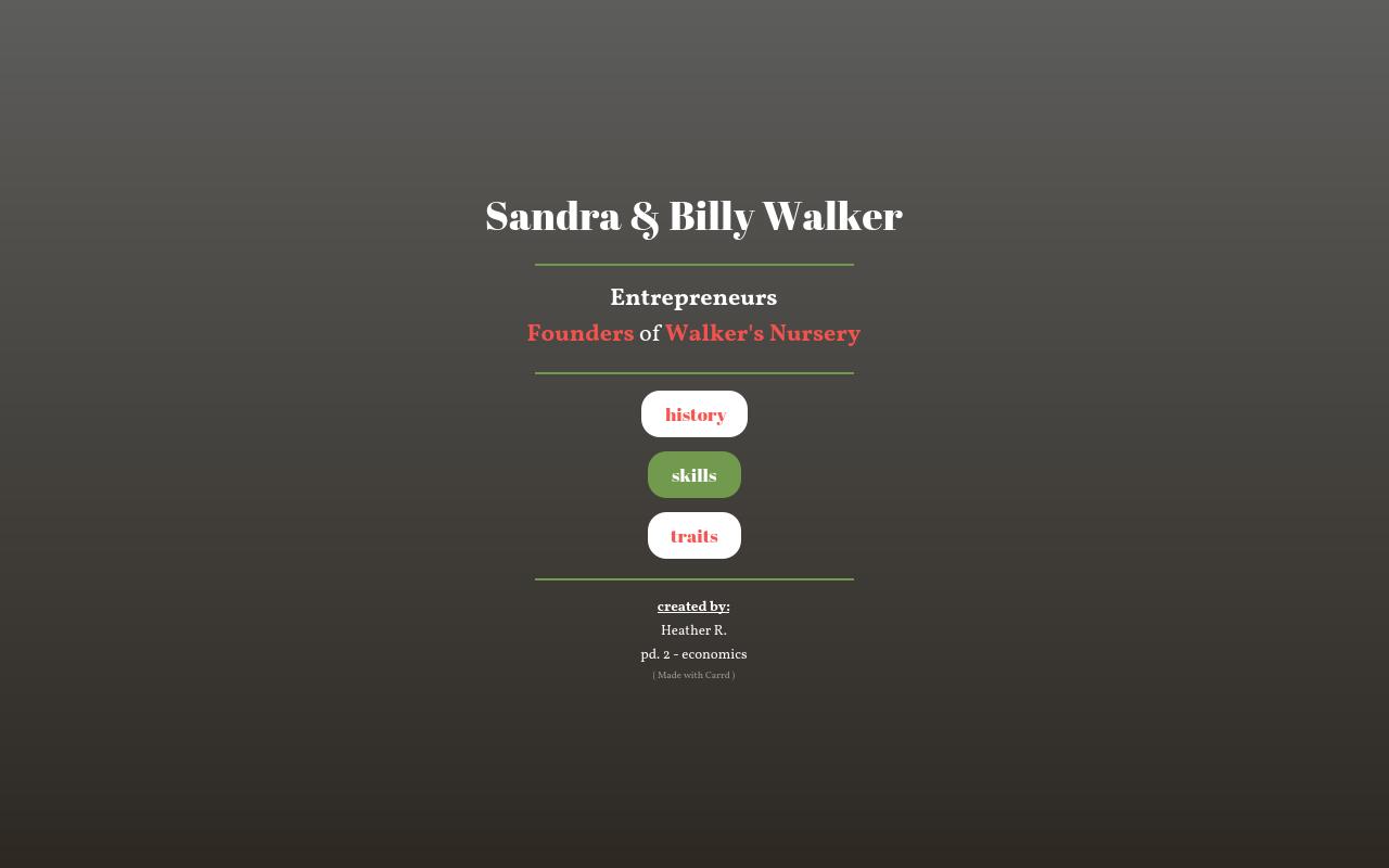 Carrd profile picture for @entrepreneurs